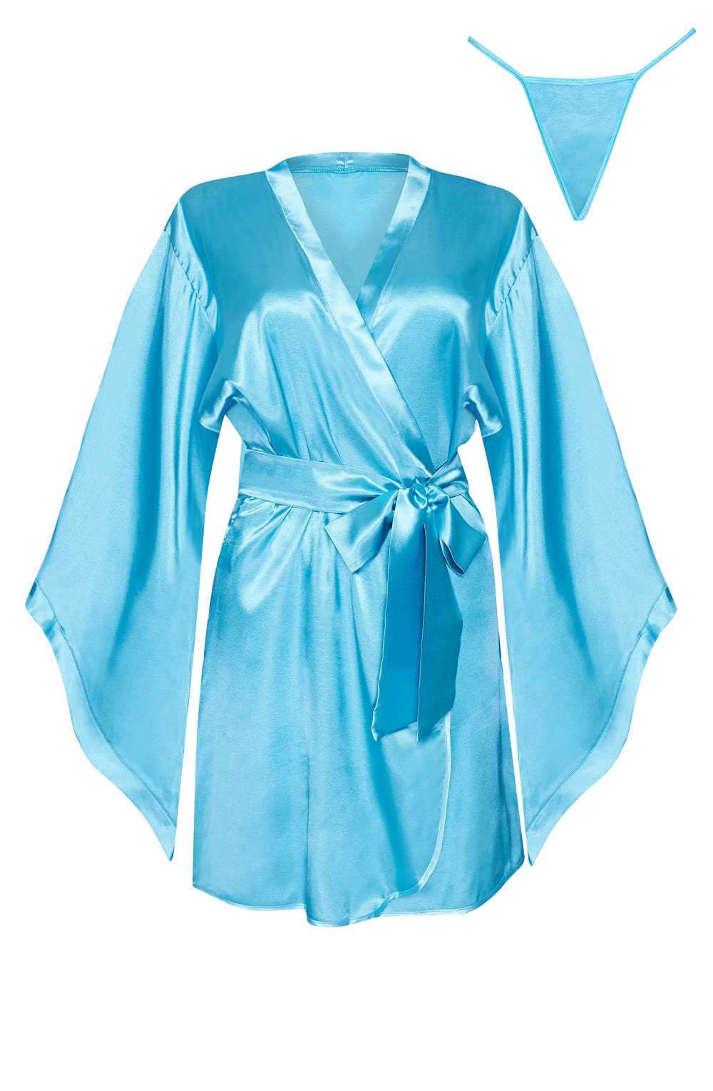 Beauty Night BN6666 Samira Peignoir Turquoise