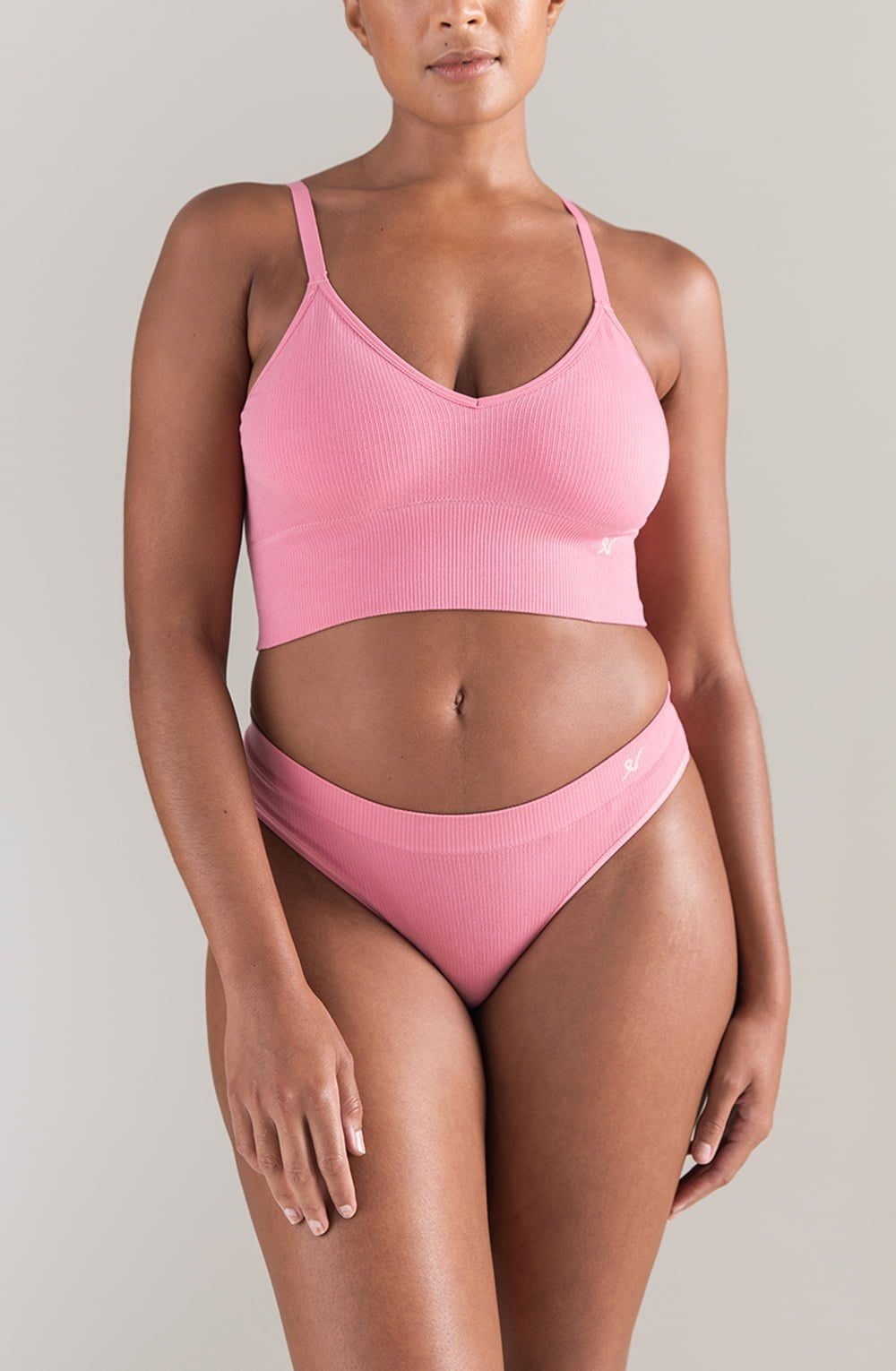 The TENCEL™ High Leg Brief Rose Pink