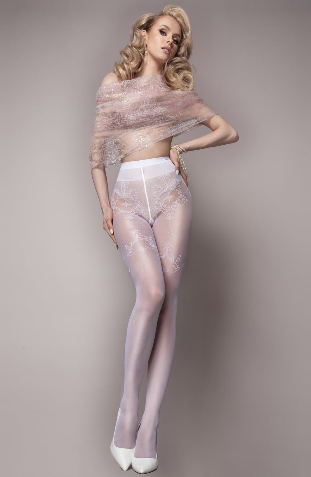 Ballerina 581 White Tights