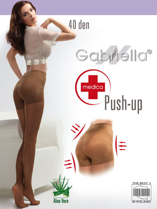 Gabriella Classic 40 Push Up 128 Tights Beige