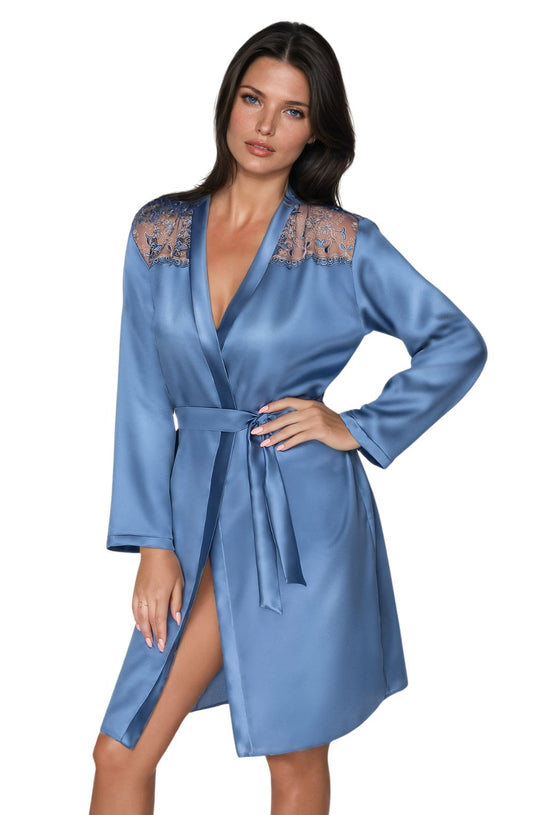 Irall Sapphire Dressing Gown Azure